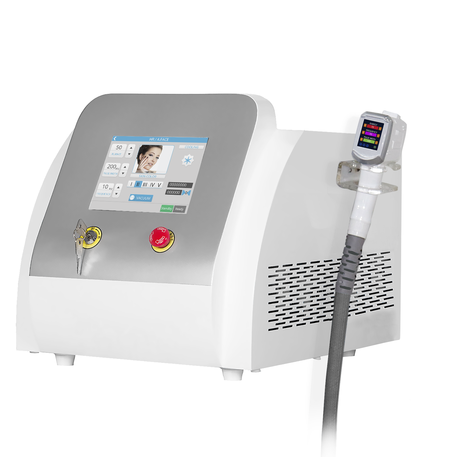 How laser hair removal machine works?