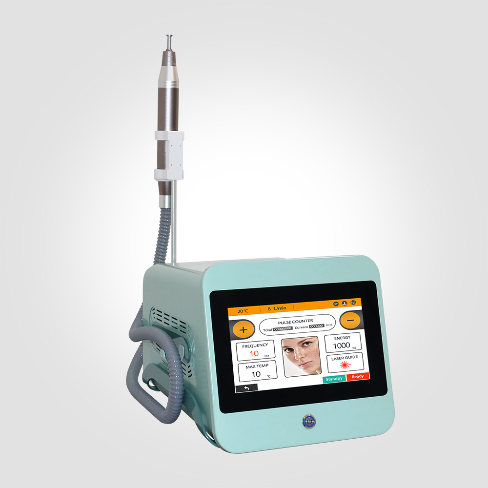 Pico Lase Q Switched Nd Yag 755 1064nm Tattoo Removal Machine