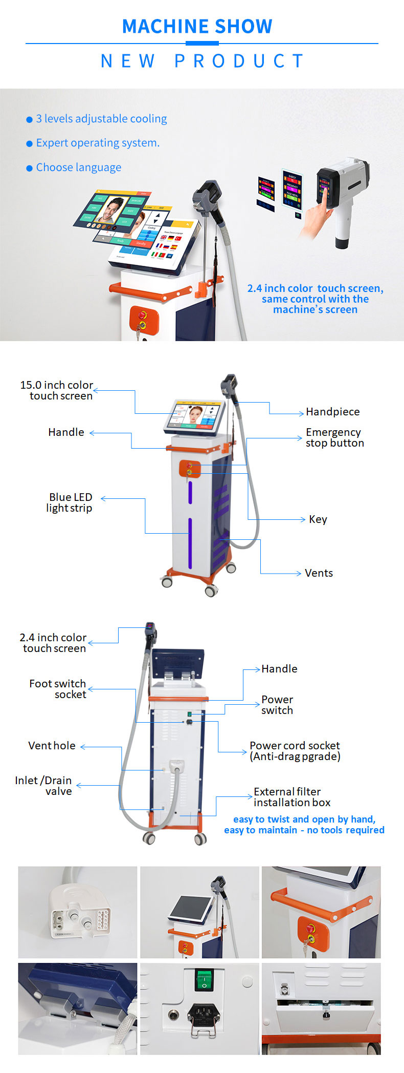 laser hair removal machine