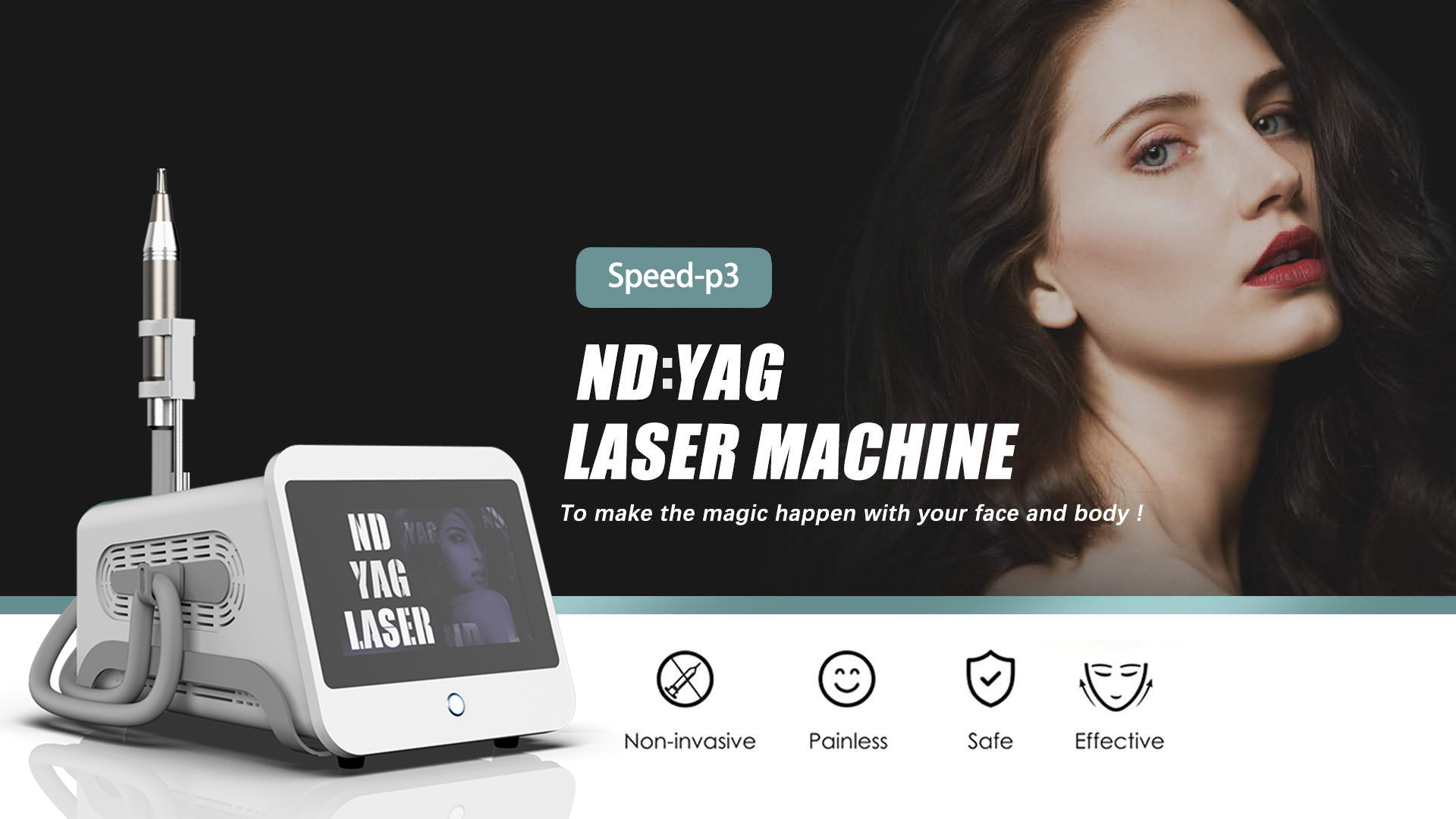 Pico Second Laser Tattoo Removal Machine