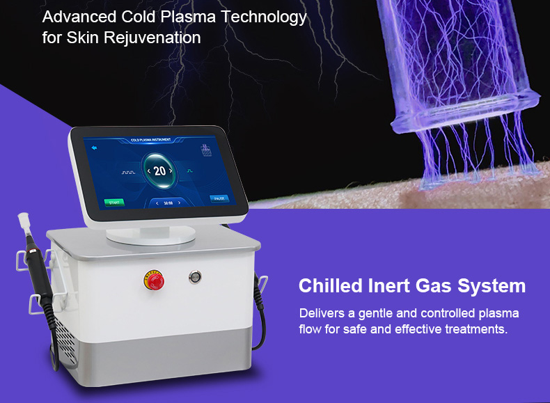 Professional Cold Plasma Device for Skin Rejuvenation