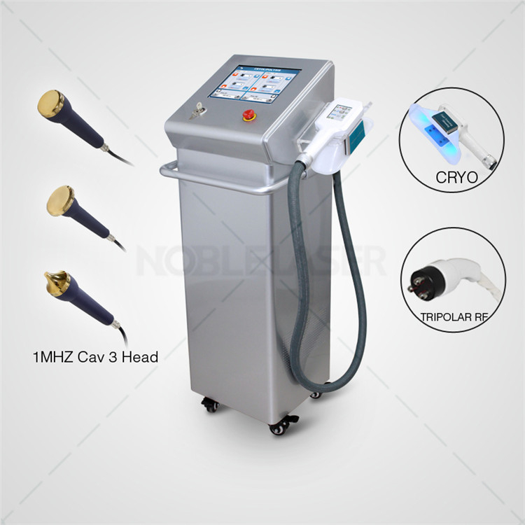 Cryolipolysis+RF+Cavitation Body Slimming Fat Freezing Machine
